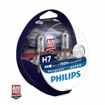 Автолампа Philips H7 RACING VISION +150%, 2 шт (12972RVS2)